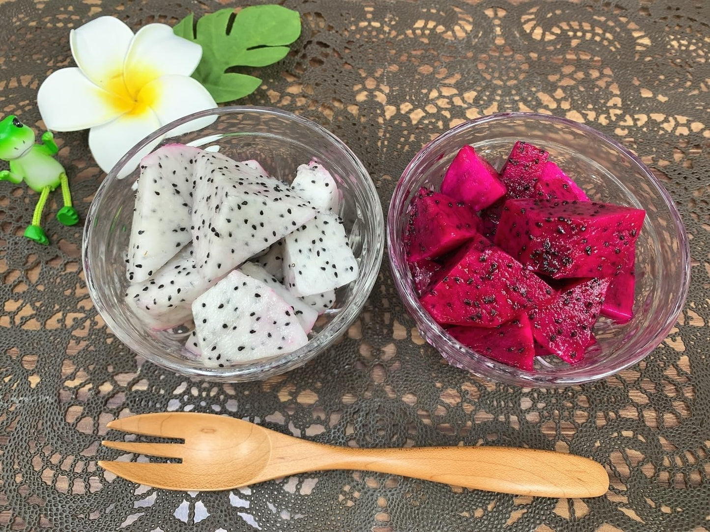 群馬県産 白果肉ドラゴンフルーツ（樹上完熟）1kg［2〜3玉］